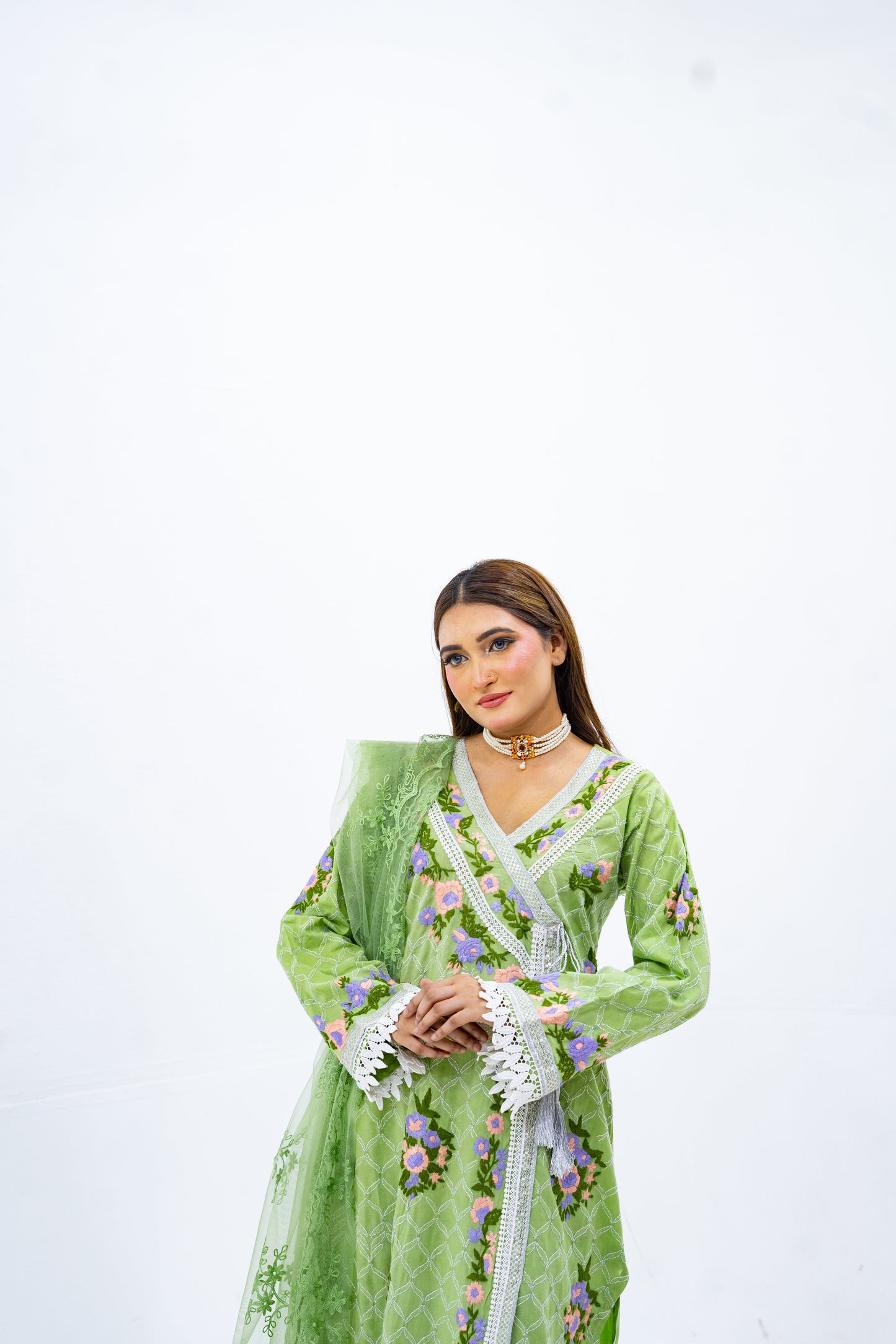 Angrakha hand embroidery